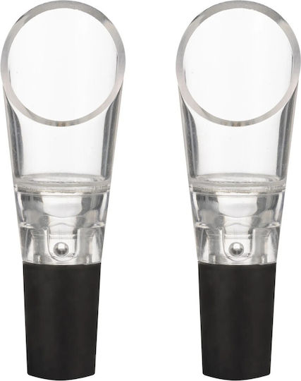 Set 2 Pieces Wine Flow 3.1x2.8x9.3cm Viners