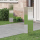 vidaXL Set of 2 Solar Lights Street Warm White ...