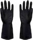 Gloves for Work Garden Black Nitrile/Latex 1pcs