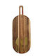 Kaemingk Servierplatte Hölzernes 45x17x1.5cm 1Stück