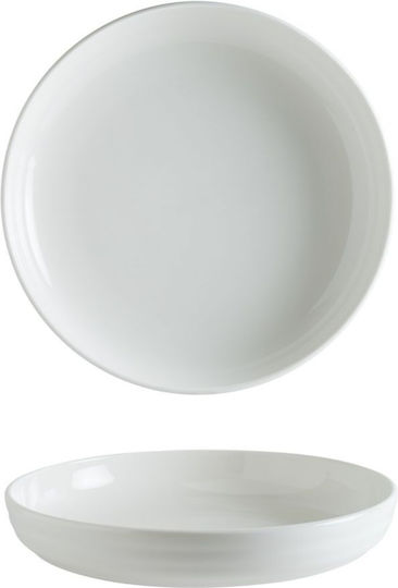 Bonna Porcelain Salad Bowl White 6pcs