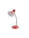 Office Lamp with Flexible Arm in Red Color