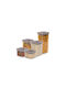 Berlinger Haus Set of 5pcs Jars for Coffee / Sugar / Tea / Pasta / Cereals with Airtight Lid Plastic Brown 460ml