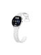 Silicone Strap Concave Garmin Vivoactive 4s Vivomove 3s White