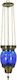 Schwebendes Vigilölampen Bärchen Elektrisch Farbige Glas 12x55cm