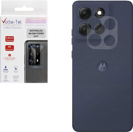 Volte-Tel Προστασία Κάμερας Tempered Glass Μαύρο για το Motorola G86, Motorola G86 Power