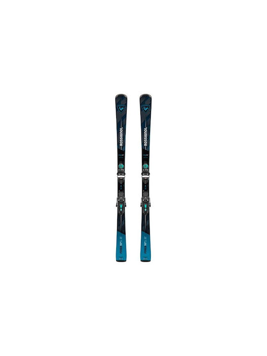 Rossignol Ski Forza Women's Ski Boots in Black Color with Bindings