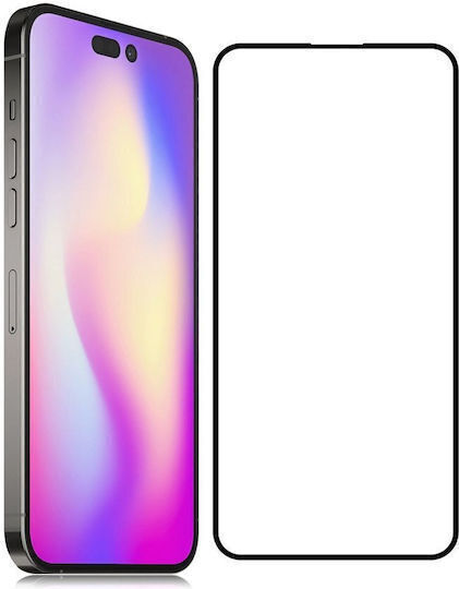 3D Пълно лепило Закалено стъкло за цялото лице Черен (Realme C65)