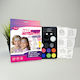 Dream Princess Face Paint Set 6 Tytoo Stencils