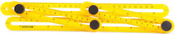 Plastic Rectangular Ruler Angle Copier 31 X 18 Cm