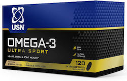 USN Omega 3 Ultra Sport 2mg 120 softgels