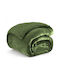 Ehome Fleece Decke Übergröße 220x240cm Grüne