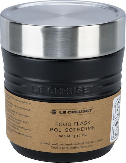 Le Creuset Termos Inox Negru 500ml