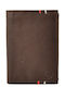 Leather Men's Wallet Classic with RFID Brown