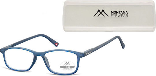 Montana Eyewear Reading Glasses +2.00 in Blue color