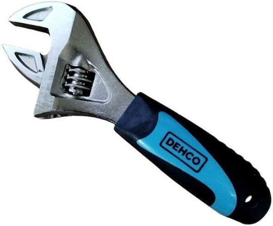 Dehco Französischer Schraubenschlüssel Länge 200mm mit einer Maulöffnung von bis zu 30mm