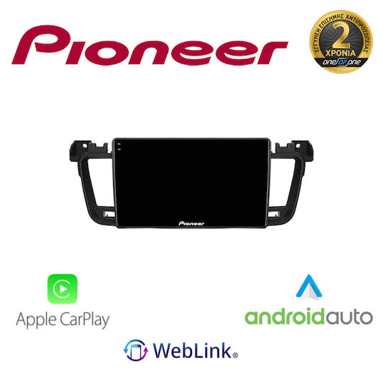 Pioneer Car Audio System for Peugeot 508 2010 2018 Bluetooth USB WiFi GPS Apple CarPlay Android Auto