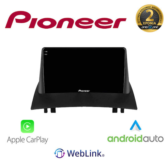 Pioneer Автомобилна Аудио Система За Renault 9 / Megane 2002 2008 Bluetooth USB WiFi GPS Apple CarPlay Android Auto