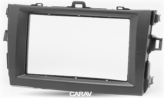CARAV Industries Inc. DIN Fascia Panels 2 Din for Toyota Corolla 2007 2013