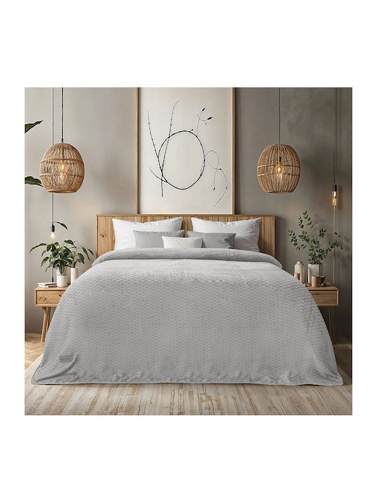Lino Home Одеяло Флийс Кинг сайз 220x240см. Silver