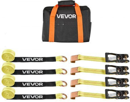 Vevor Car Luggage Strap with Ratchet 8x8cm CLJGTJ2LTXBPN6TE9001V0