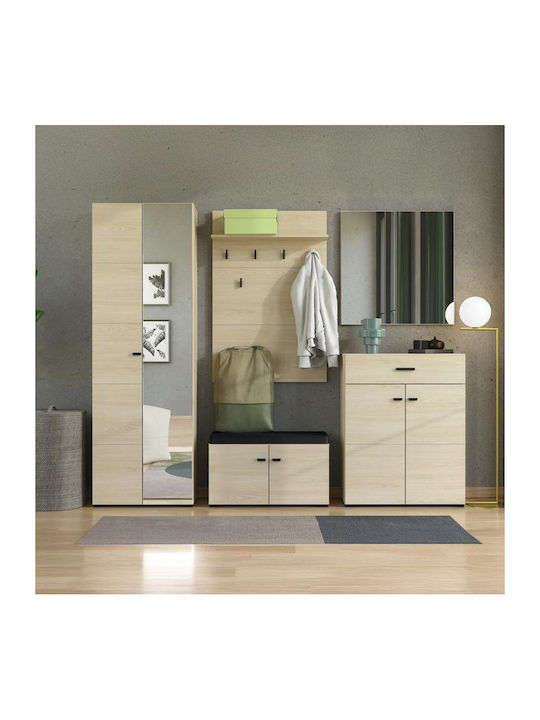 Eingangsmöbel Light Port Oak 77x35x98cm