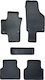 Rubber Car Mats Vw Tiguan Model 2007-2016 All Weather Tarnish-Free Perfect Fit