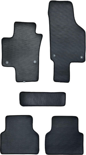 Rubber Car Mats Vw Tiguan Model 2007-2016 All Weather Tarnish-Free Perfect Fit