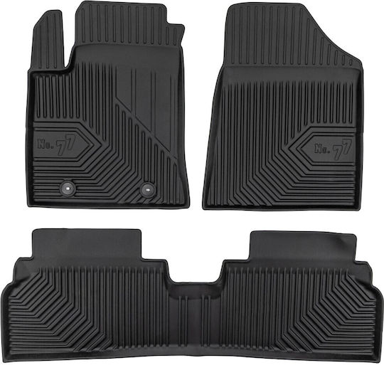 Car Mats No77 Raised Sides Hyundai Kona Electric Ii 2022 Set 3 Pieces Frogum