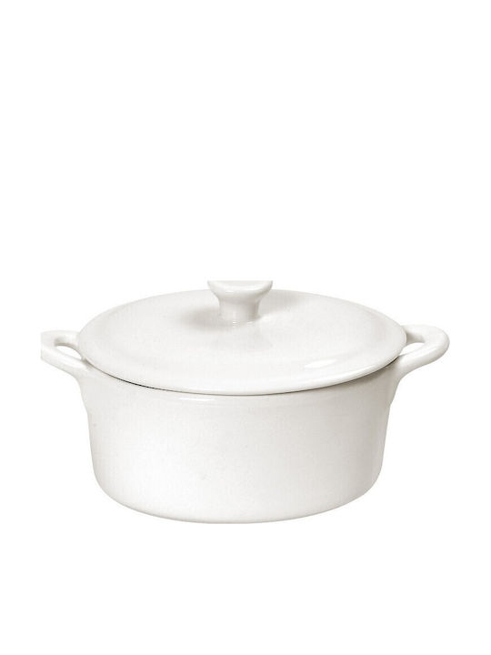 Espiel Siders Dutch Oven Round Made of Porcelain 16x10cm 3pcs