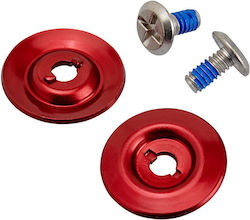 Kit Hardware Gen2 pentru Cască Biltwell Roșu