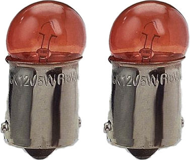 Λάμπες Αυτοκινήτου R5W / BA15S Πορτοκαλί 12V 5W 2τμχ