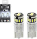 Λάμπες Led T10 12volt 5 Smd Led Canbus Λευκό Φως Racesport Ev93144 2 Τεμάχια