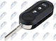 NTY Door Lock with Rear Placement Peugeot 207 / Expert / Partner Fiat Ducato / Grande Punto Citroen Berlingo / C2 / C3 / C4 / C5 / DS3 / DS4 / Nemo EZC-FR-280