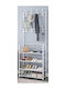 Stoff Schuhorganisator 59.5x26x151.5cm