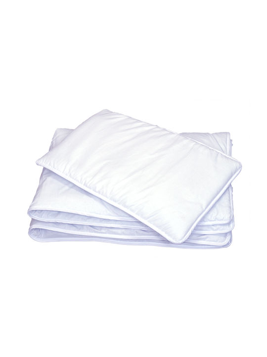 Amy Set Pilotă Pentru Patut Bumbac Alb 100x135cm