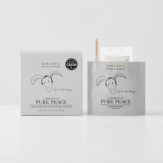 Anassa Organics Peace Βότανα Βιολογικό Προϊόν 10 Φακελάκια