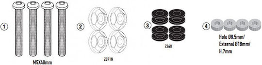 Κιτ Προσαρμογης D2170kitk Ζελατινας 2170dtk 2170dk Υαμαηα N-max 125 Kappa
