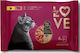 My Love Nassfutter für Erwachsene Katzen in Beutel mit Huhn, Rindfleisch und Meat 4x85gr