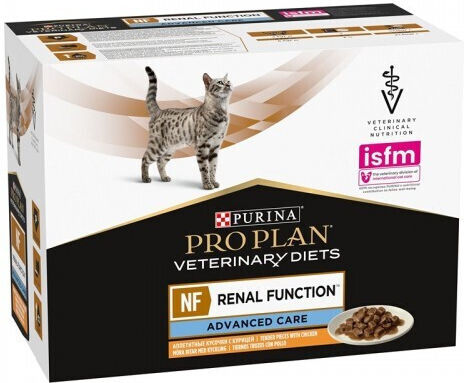 Purina Wet Cat Food in Pouches with Chicken 10x85gr