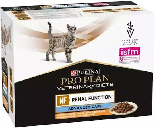 Purina Υγρή Τροφή για Γάτες σε Φακελάκι με Κοτόπουλο 10x85gr
