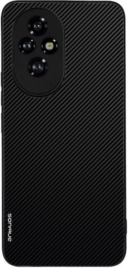 Sonique Carbon Series Honor 200 5g Mobile Phone Case Black