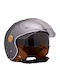 Beon B-122 Titamium Matt Motorcycle Helmet Jet ECE 22.06 1200gr with Sunvisor