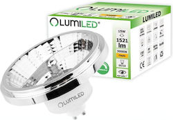 Lumiled LED-Lampe Dimmbar für Fassung GU10 Warmes Weiß