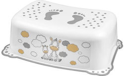 Step Stool Anti-Slip Zebra White Maltex