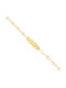 Xryseio Kids Bracelet ID from Gold 9K