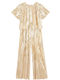 Kids' Jumpsuit Gold/Silver