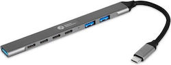 Bakker Elkhuizen USB Hub 7 Ports USB-C Bakker Elkhuizen USB Hub 7 Ports USB-C