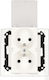 Kontakt-Simon Power Socket Transparent 1pcs