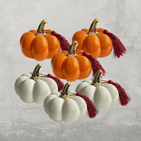 Pumpkin Ceramic 6 Pieces